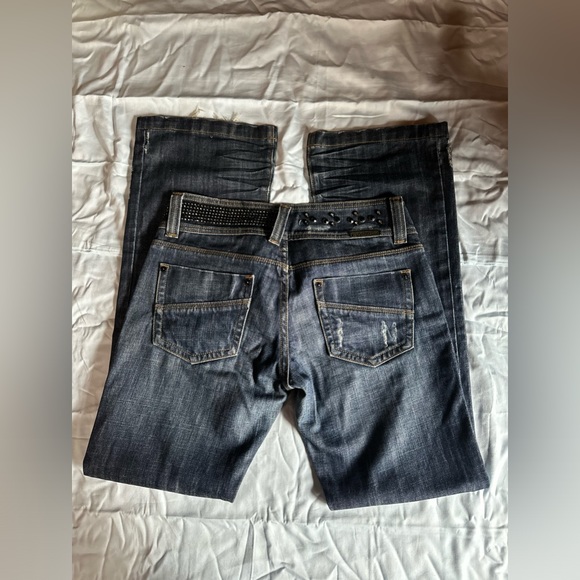Vigoss Gold jeans size 9/10 - Picture 3 of 3